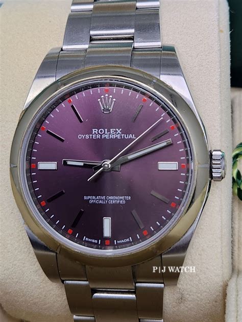 rolex grape|rolex oyster perpetual red grape.